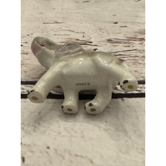 Vintage Gray Elephant Figurine - Picture 5 of 7
